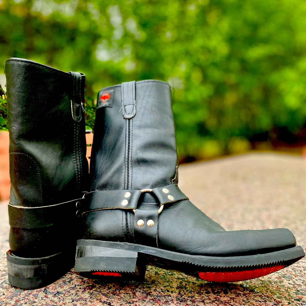 Authentic REV Gear Harness Boots
"Genuine Biker Boots.” US Men size: 13D.
